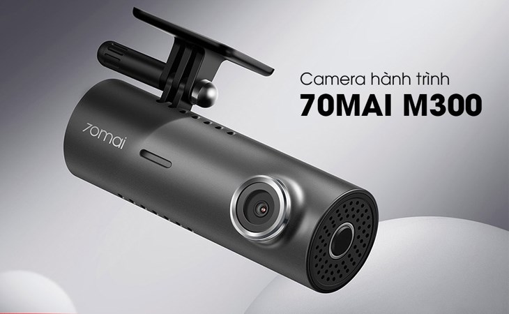 Camera hành trình Xiaomi 70mai M300 có độ phân giải lớn, giúp bạn ghi lại sắc nét hành trình di chuyển của xe