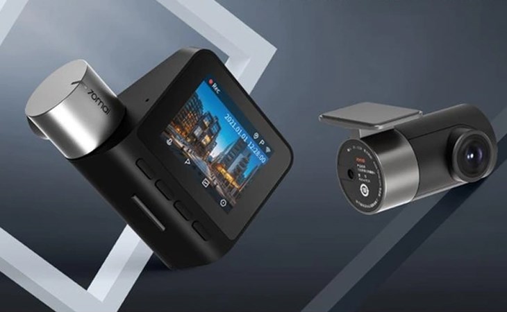 Camera hành trình Xiaomi 70mai A500S tích hợp cảm biến G-sensor giúp có khả năng tự động khóa ghi hình khi có va chạm