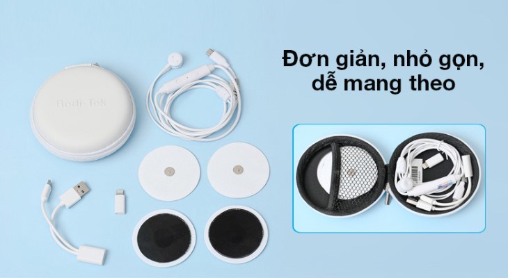 Bộ miếng dán massage Rio Tek BT-MTQI giúp giảm đau toàn thân Bộ miếng dán massage Rio Tek BT-MTQI giúp giảm đau toàn thân