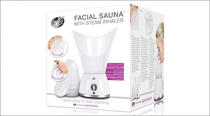 Rio FSTE facial steamer can be used for facial and nasal steaming