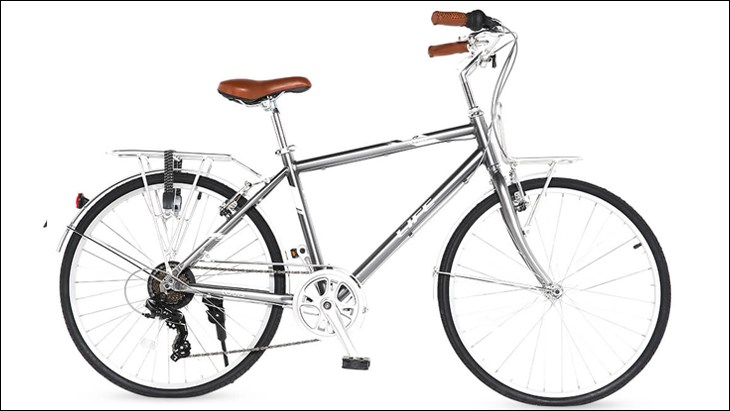 Xe đạp đường phố Touring Life 26 LOUIS 26 inch với thiết kế trẻ trung có khung sườn bằng hợp kim nhôm bền bỉ 