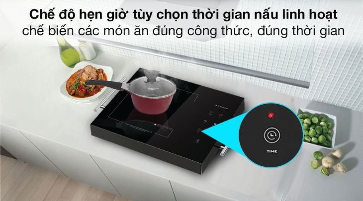 Bếp từ hồng ngoại lắp âm Junger SIS-66 trang bị các linh kiện cao cấp, đảm bảo tin cậy về chất lượng và thiết kế