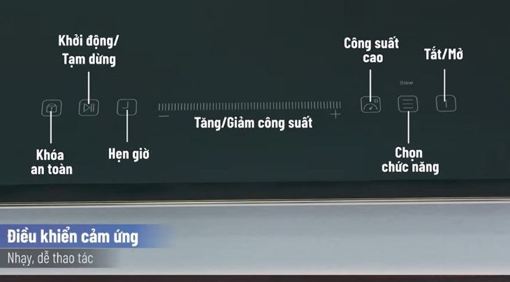 Bếp từ Nagakawa phù hợp với gia đình bận rộn, cần nấu nhanh và nấu nhiều