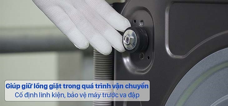Bu lông treo giúp cố định các linh kiện, bảo vệ máy trước va đập