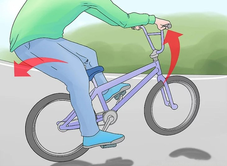 Teen “bốc đầu” với xe đạp | Báo Dân trí