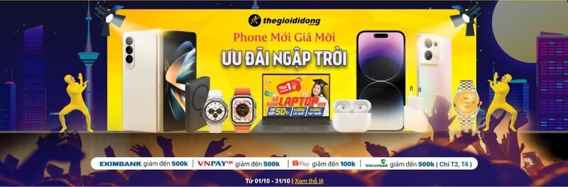 Phone mới giá mới - Ưu đãi ngập trời