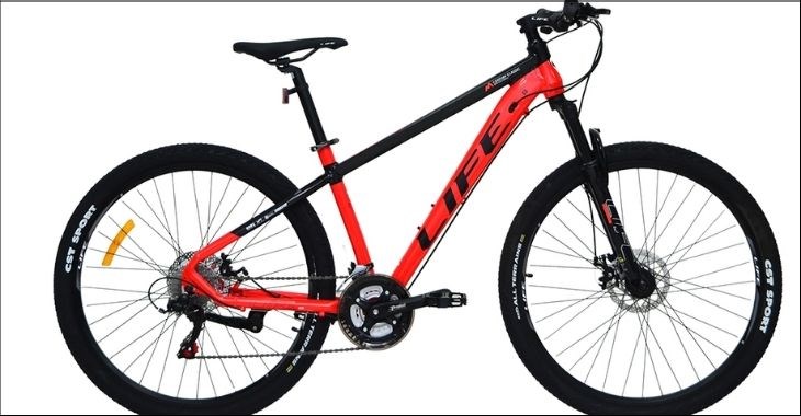 Xe đạp địa hình MTB Life 27.5 HCG Century 27.5 inch sở hữu khung sườn chắc chắn, hệ thống phanh đĩa an toàn 