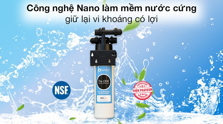 Công nghệ Nano trên máy lọc nước Panasonic giúp giữ lại vi khoáng có lợi cho cơ thể