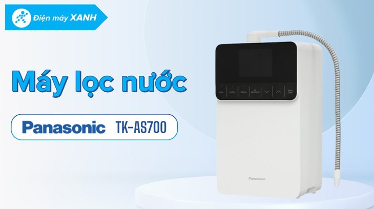 Máy lọc nước điện giải ion kiềm Panasonic TK-AS700 5 tấm điện cực được bán với giá 60.5 triệu đồng (cập nhật 16/04/2023 và có thể thay đổi theo thời gian)