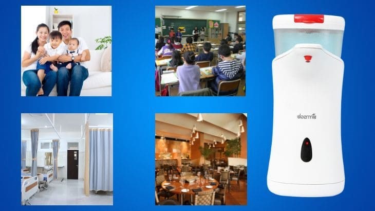 Máy rửa tay Deerma phù hợp dùng trong gia đình, bệnh viện, trường học, nhà hàng Máy rửa tay Deerma phù hợp dùng trong gia đình, bệnh viện, trường học, nhà hàng
