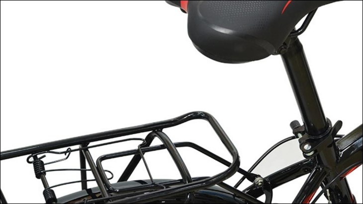 Xe đạp trẻ em Vivente 20Q1 20 inch  được trang bị nhiều tiện ích đi kèm như ba ga, chân chống