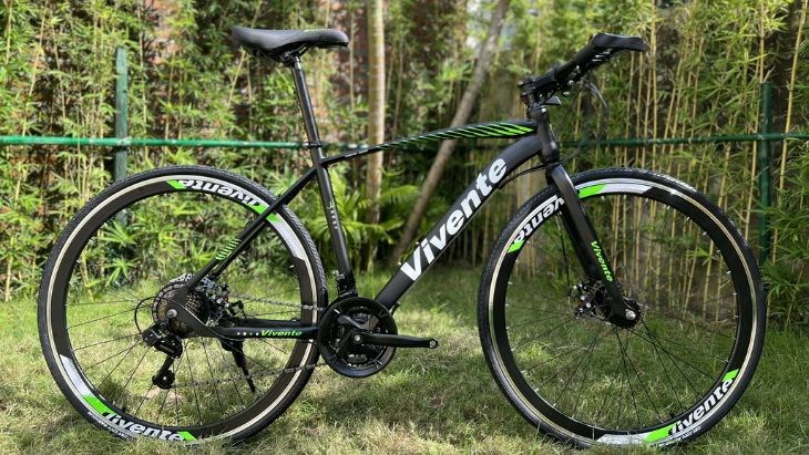 Xe đạp Vivente được thiết kế năng động, trẻ trung đầy cá tính