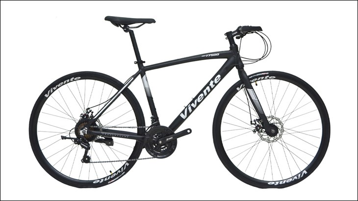 Xe đạp đường phố Touring Vivente Car 7500 27.5 inch được trang bị bộ truyền mạnh mẽ của  Shimano