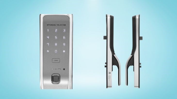 Khóa điện tử Hyundai HDL-7390SK 1 chốt khóa giúp người dùng dễ dàng thực hiện việc mở cửa mà không cần đến chìa khóa