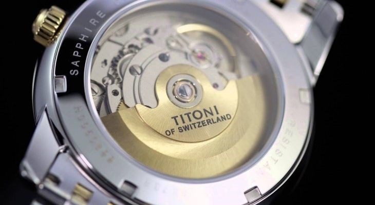 Đồng hồ Titoni mang nét cổ điển nhưng vẫn có hơi hướng hiện đại