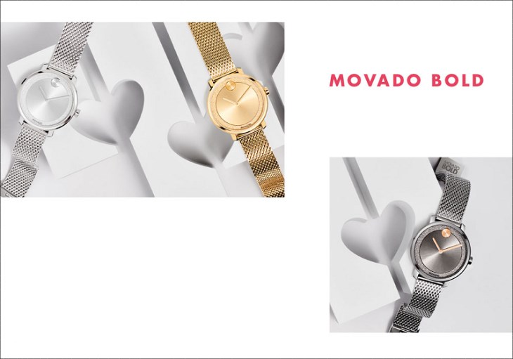 Movado Bold là một trong những dòng đồng hồ được yêu thích nhất của hãng