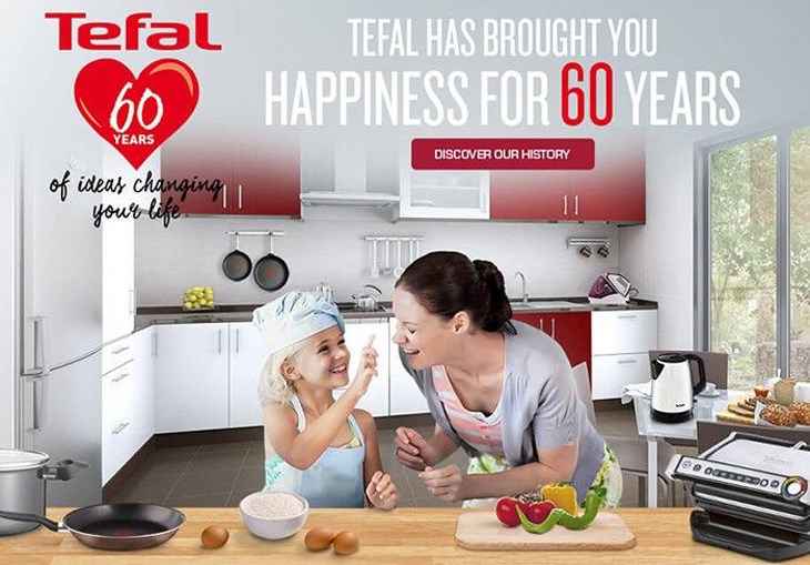 Tefal - Thương hiệu thiết bị gia dụng hàng đầu châu Âu