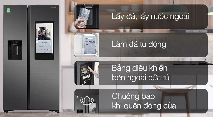 Tủ lạnh Samsung Family Hub trang bị nhiều tiện ích, nâng cao sự trải nghiệm cho người dùng