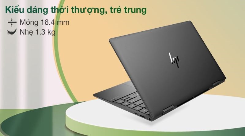 Laptop được thiết kế gập được 360 độ không lo hỏng hóc