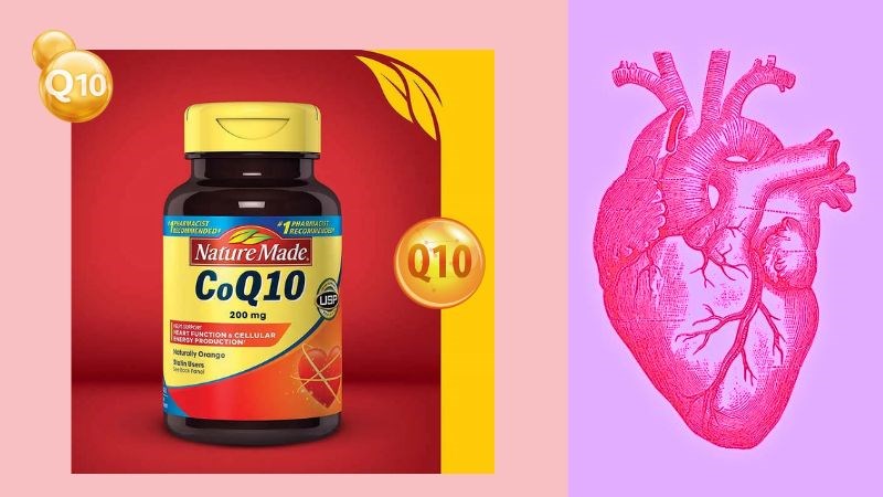 Nature Made CoQ10 200mg bảo vệ chức năng tim mạch 