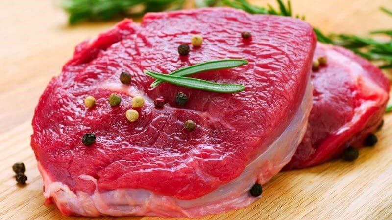 Thịt đỏ có thể cung cấp nhiều protein và vitamin B5