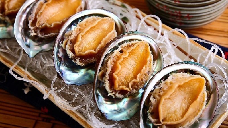 Bào ngư là loại hải sản có hàm lượng vitamin B5 cao
