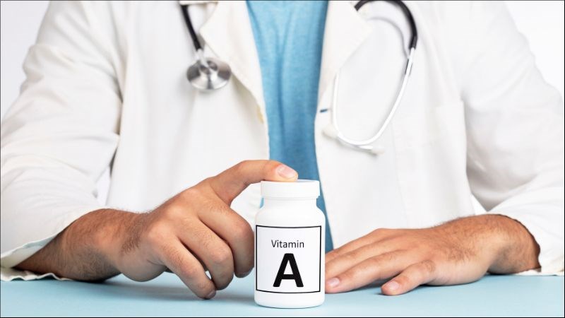 Vitamin A thường được bổ sung thông qua đường uống 