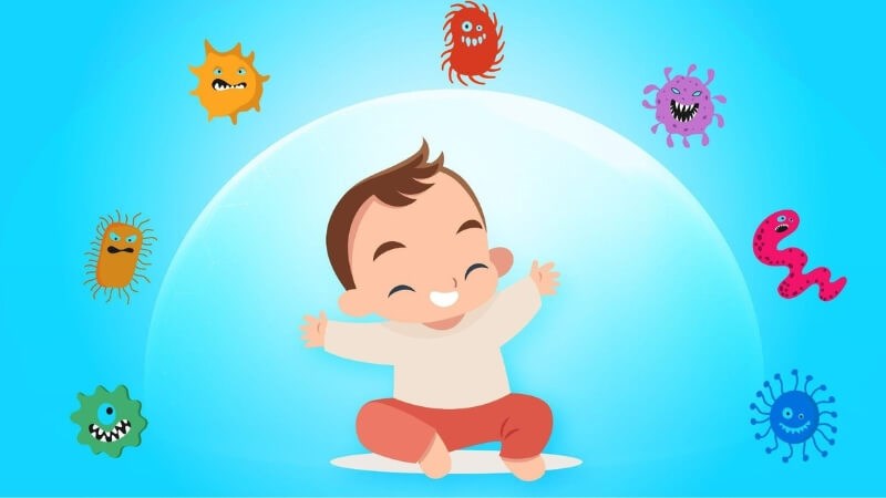 Kẽm giúp bảo vệ trẻ em khỏi tác động của các tác nhân gây bệnh