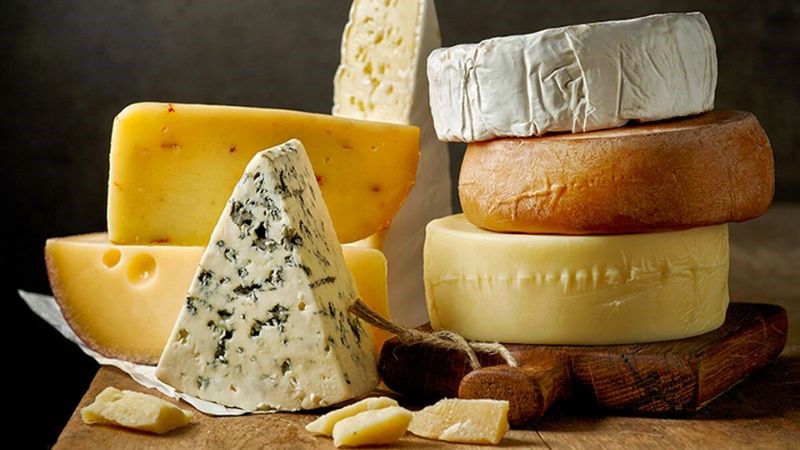 Phô mai cheddar có lượng vitamin D cao nhất trong tất cả các loại phô mai