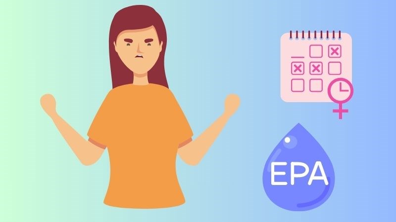 EPA giúp giảm tình trạng bốc hỏa ở phụ nữ tiền mãn kinh