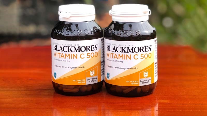 Viên uống vitamin C 500mg Blackmores.