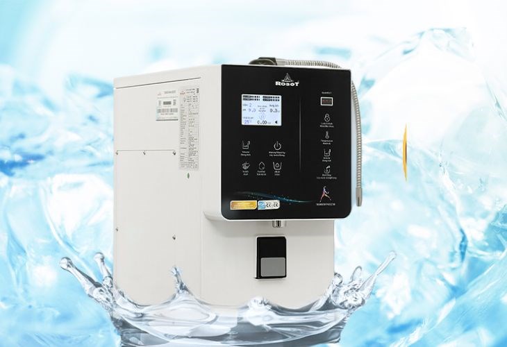 Bạn nên uống nước ion kiềm từ từ máy lọc nước ion kiềm điện giải nóng nguội lạnh Robot IonQueen 511X 4 lõi 5 tấm điện cực để tiết kiệm chi phí hơn