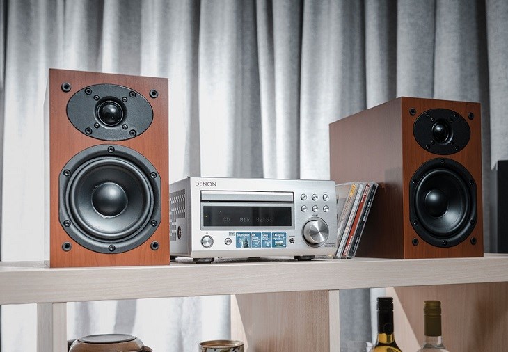 Bộ dàn mini Denon D-M41 cho chất lượng âm thanh mạnh mẽ, sắc nét