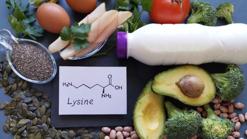 Bổ sung thực phẩm giàu lysine thông qua chế độ ăn uống hàng ngày