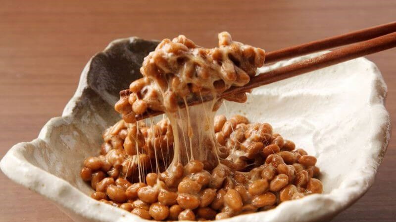 Sử dụng đậu nành lên men (Natto) có thể giúp bổ sung sắt