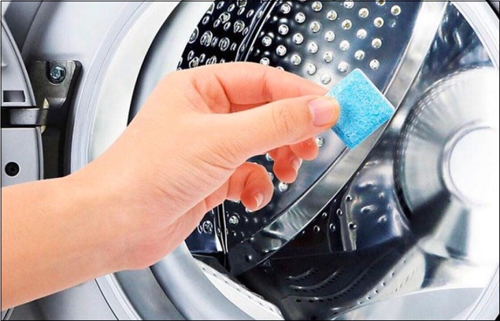 Viên tẩy vệ sinh máy giặt dễ sử dụng và cho hiệu quả tiết kiệm kinh tế cho người dùng
