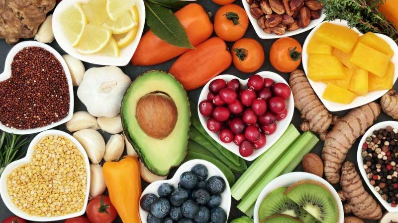 Rutin được bổ sung vào cơ thể qua lượng trái cây và rau quả thực phẩm hàng ngày