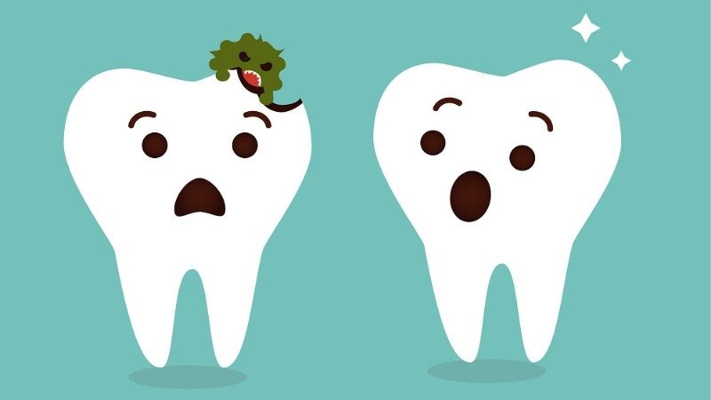 Ở nồng độ cao, axit trong chanh có thể làm mòn men răng và gây sâu răng