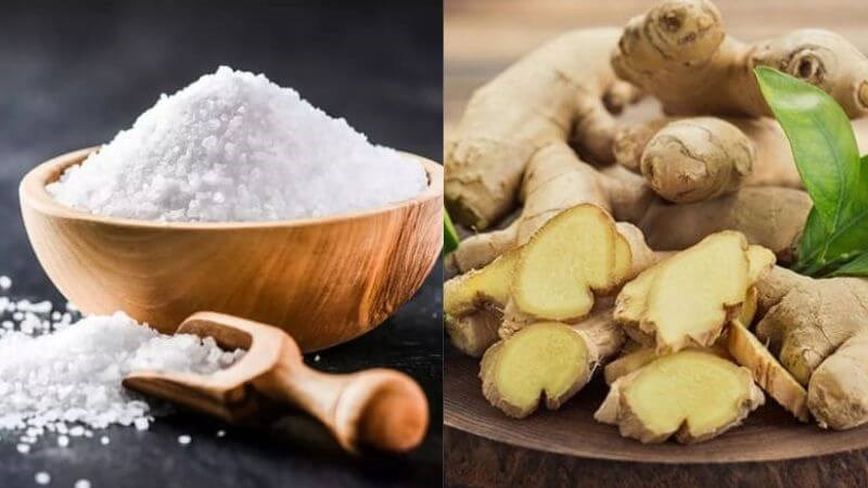 Gừng và muối - một sự kết hợp tốt cho sức khỏe