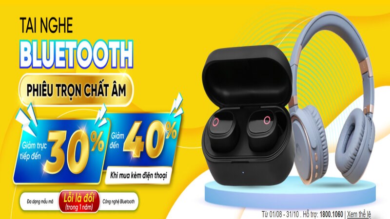 Tai nghe Bluetooth - Phiêu trọn chất âm