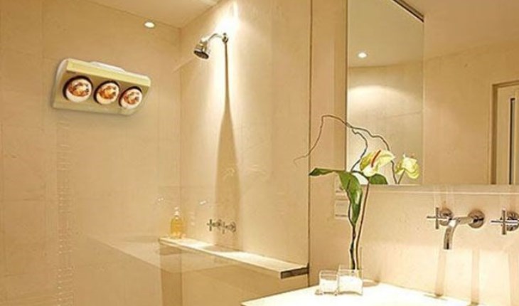 Đèn sưởi nhà tắm Kangaroo KG3BH01 825W thường lắp đặt và sử dụng trong khu vực nhà tắm