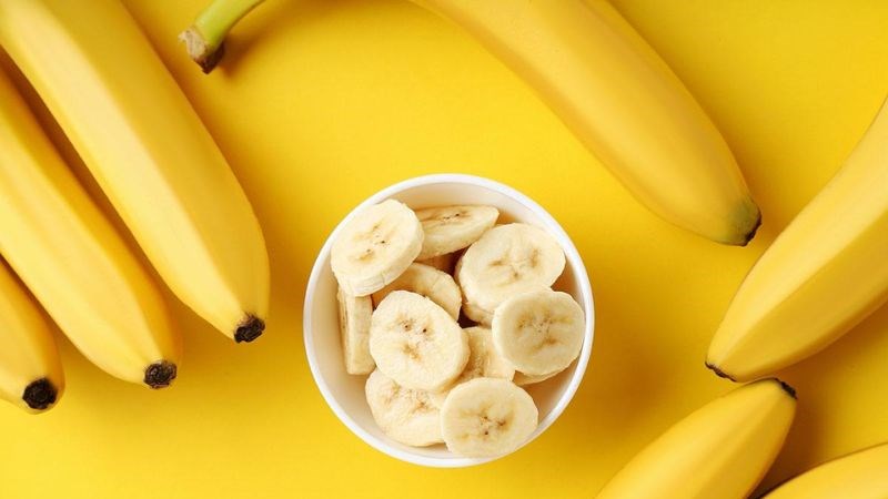 Chuối có hàm lượng fructose cao, một quả chuối có thể cung cấp 5,7g fructose