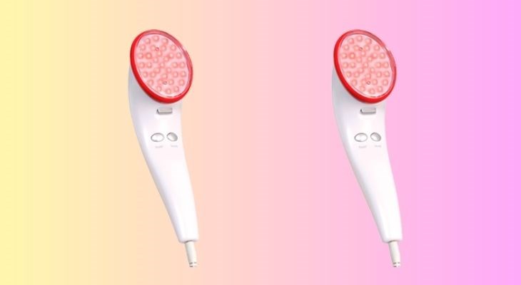 Thiết bị massage mặt sử dụng công nghệ hồng ngoại hỗ trợ tuần hoàn máu