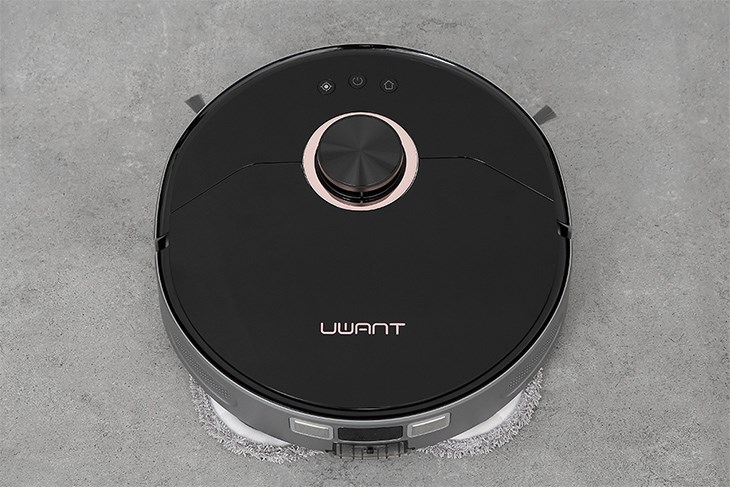 Robot hút bụi lau nhà Uwant U200 được tích hợp cảm biến chống rơi, va chạm giúp người dùng an tâm sử dụng lâu dài