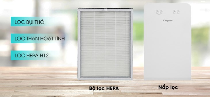 Bạn cần thay thế bộ lọc cho máy lọc không khí Kangaroo KG36AP2 54W định kỳ để máy hoạt động với hiệu suất ổn định nhất