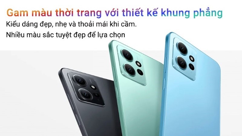 Điện thoại Xiaomi Redmi Note 12 8GB sỡ hữu màn hình có độ phân giải lớn, sắc nét