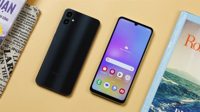 Tận hưởng hình ảnh sắc nét cùng điện thoại Samsung Galaxy A05s 6GB