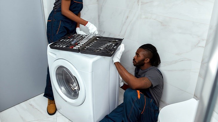 Sai sót trong quá trình lắp đặt máy giặt cũng có thể khiến thiết bị hoạt động không đúng chế độ đã thiết lập