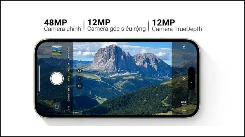 iPhone 15 Plus sở hữu thông số camera sau vô cùng ấn tượng