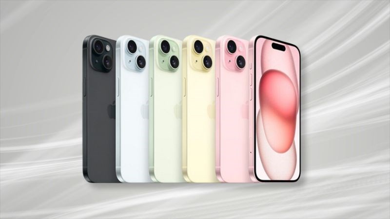 Những chiếc iPhone 15 Plus với kiểu dáng sang trọng, hiện đại, trẻ trung